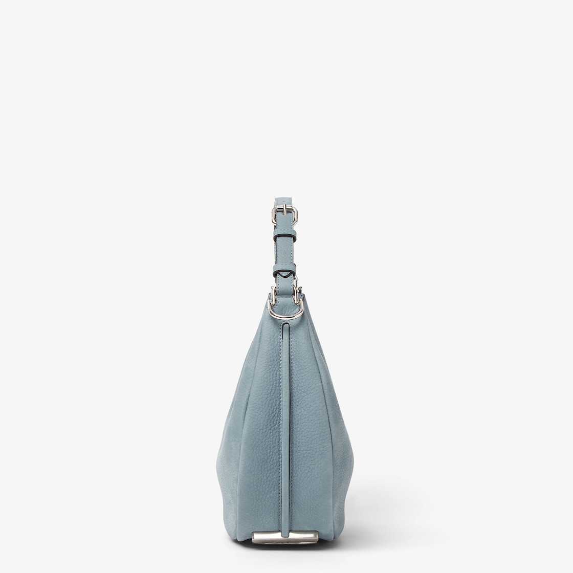 FENDI Fendigraphy Small Mercury blue nubuck Cuoio Romano leather bag - Image 4